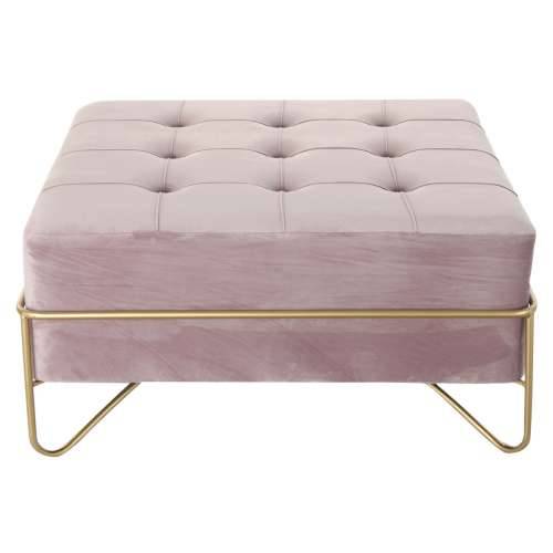 Stolac DKD Home Decor   Spužva Roza zlatan Metal Poliester Baršun Drvo MDF (80 x 80 x 42 cm) Cijena