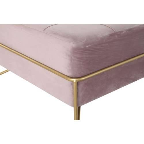 Stolac DKD Home Decor   Spužva Roza zlatan Metal Poliester Baršun Drvo MDF (80 x 80 x 42 cm) Cijena