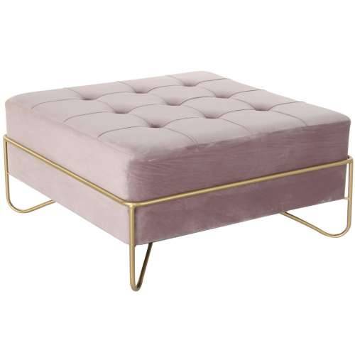 Stolac DKD Home Decor   Spužva Roza zlatan Metal Poliester Baršun Drvo MDF (80 x 80 x 42 cm) Cijena