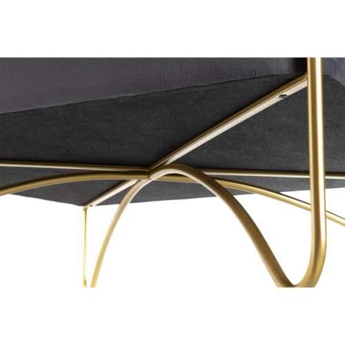 Stolac DKD Home Decor   Spužva Siva zlatan Metal Poliester Baršun Drvo MDF (80 x 80 x 47 cm) Cijena