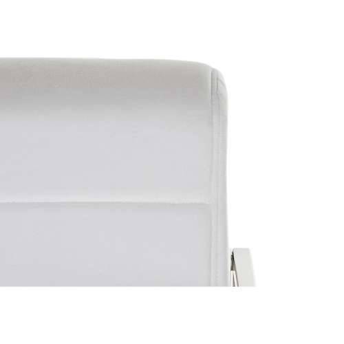 Naslonjač DKD Home Decor Poliester Čelik Bijela (56 x 68 x 92 cm) Cijena