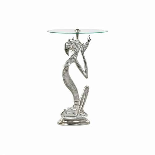 Pomoćni stolić DKD Home Decor Providan Aluminij Kristal Srebrna (46 x 46 x 72 cm) Cijena