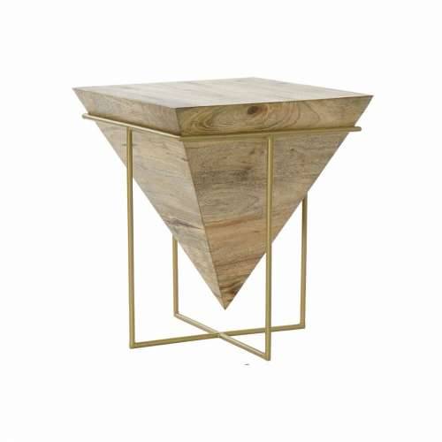 Pomoćni stolić DKD Home Decor Metal Drvo Manga (40 x 40 x 45 cm) Cijena