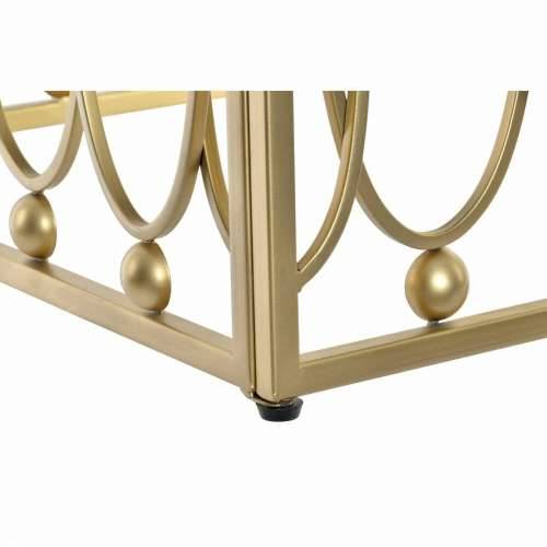 Pomoćni stolić DKD Home Decor Ogledalo zlatan Metal MDF (57 x 57 x 52 cm) Cijena