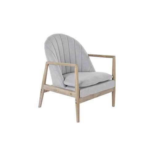 Sjedalo DKD Home Decor Prirodno Svjetlo siva Jela 68 x 69 x 89 cm Cijena