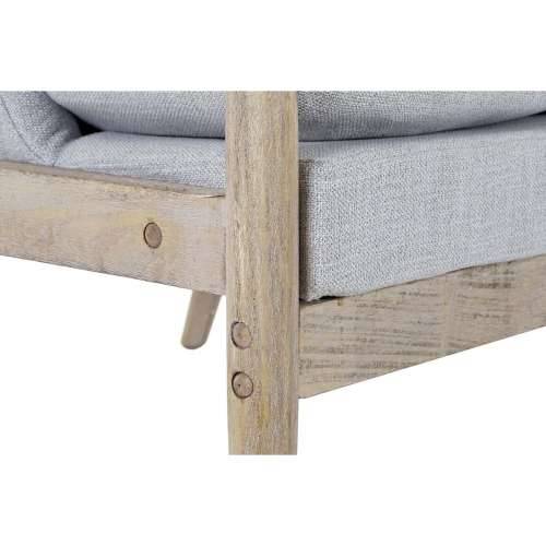 Sjedalo DKD Home Decor Prirodno Svjetlo siva Jela 68 x 69 x 89 cm Cijena