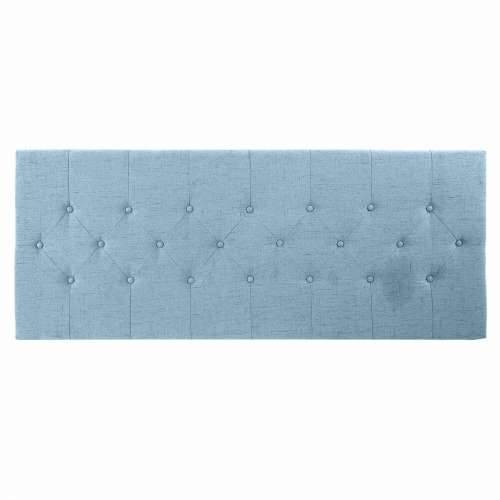 Uzglavlje DKD Home Decor Plava Kaučukovac 160 x 7 x 65 cm Cijena
