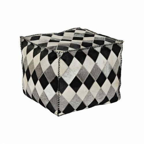 Puff DKD Home Decor Poliester Koža (45 x 45 x 40 cm) Cijena