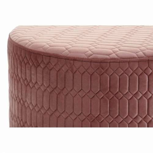 Naslonjač za Noge DKD Home Decor Roza Drvo MDF Sixties 55 x 55 x 35 cm Cijena