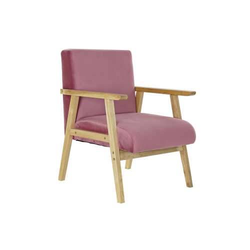 Sjedalo DKD Home Decor Roza Poliester Drvo MDF (61 x 63 x 77 cm) Cijena