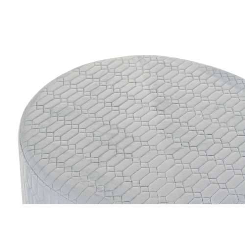 Naslonjač za Noge DKD Home Decor Poliester Nebesko plava Éponge Drvo MDF (55 x 55 x 35 cm) Cijena