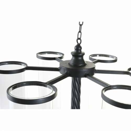 Svijećnjak DKD Home Decor Crna Metal Kristal (53 x 53 x 52 cm) Cijena