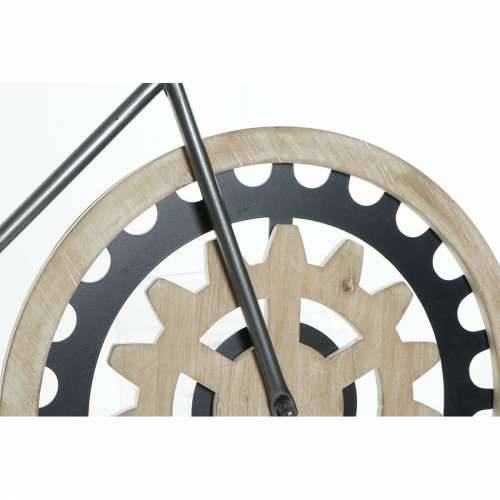 Zidni sat DKD Home Decor 108 x 6,4 x 63,5 cm Prirodno Crna Bicikl Metal Drvo MDF Cijena