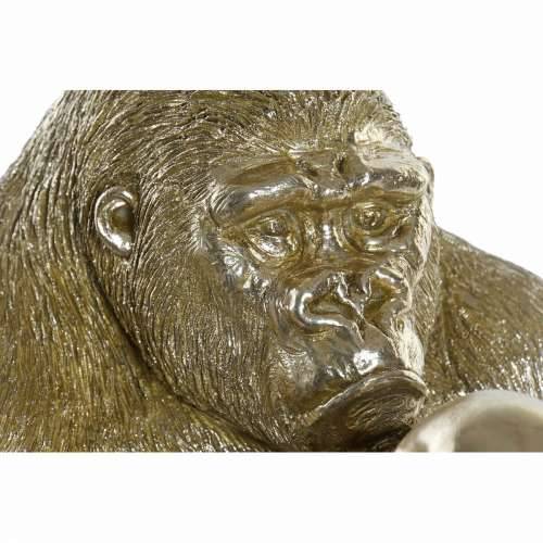 Ukrasna figura DKD Home Decor zlatan Smola Gorila (33 x 33 x 43 cm) Cijena