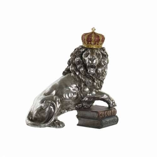 Ukrasna figura DKD Home Decor Srebrna Lav Smola (42 x 25 x 45 cm) Cijena