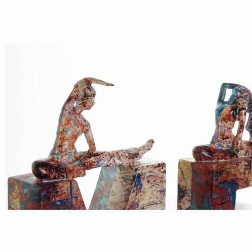Ukrasna figura DKD Home Decor Smola (11.5 x 4.5 x 23 cm) (4 pcs) Cijena
