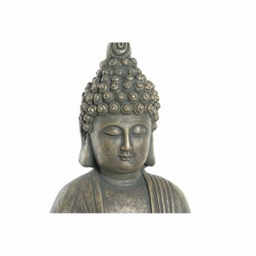 Ukrasna figura DKD Home Decor 38 x 25 x 43 cm Crna zlatan Buda Tamno sivo Orijentalno moderan Cijena