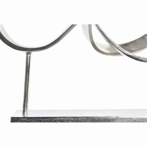 Ukrasna figura DKD Home Decor Srebrna Apstraktno moderan 42 x 18 x 33 cm Cijena