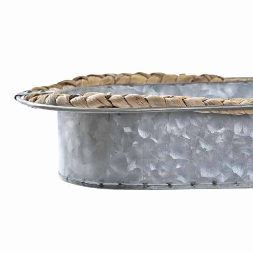 Stolni ukras DKD Home Decor Siva Smeđa Željezo Vlakna (51 x 26 x 7 cm) Cijena