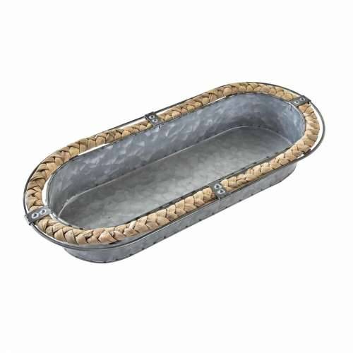Stolni ukras DKD Home Decor Siva Smeđa Željezo Vlakna (51 x 26 x 7 cm) Cijena