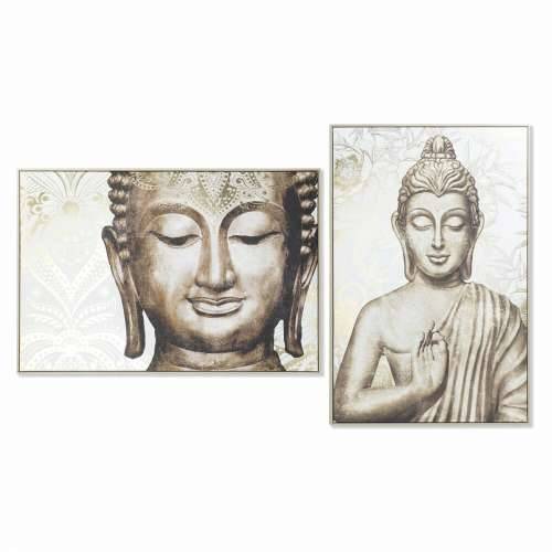 Slika DKD Home Decor 83 x 4,5 x 122,5 cm Buda Orijentalno (2 kom.) Cijena