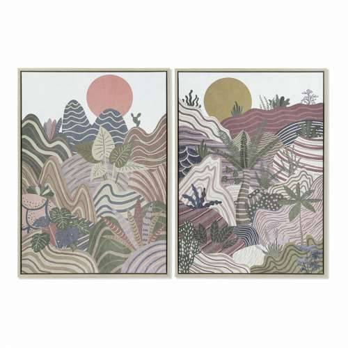 Slika DKD Home Decor 53 x 4,5 x 73 cm planina Boho (2 kom.) Cijena
