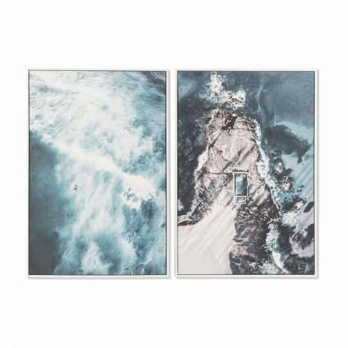 Slika DKD Home Decor 62,5 x 4,5 x 93 cm More i ocean (2 kom.) Cijena