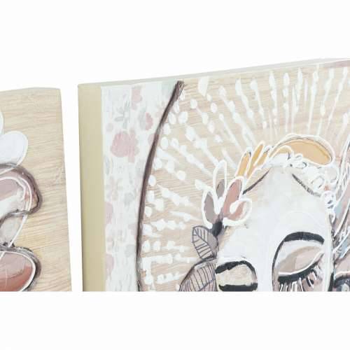 Slika DKD Home Decor 60 x 3,7 x 120 cm Dama Kolonijalni (2 kom.) Cijena