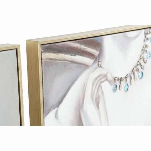 Slika DKD Home Decor Dama tradicionalan 102 x 4,5 x 102 cm (2 kom.) Cijena