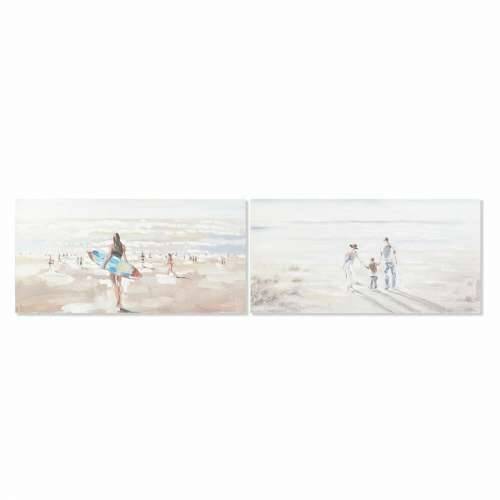 Slika DKD Home Decor Plaža 120 x 3,7 x 60 cm (2 kom.) Cijena