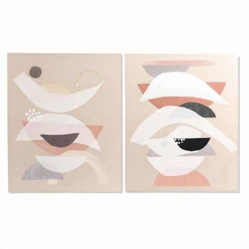 Slika DKD Home Decor 75,5 x 3,7 x 100 cm Apstraktno moderan (2 kom.) Cijena