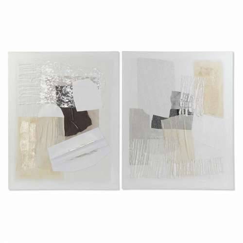 Slika DKD Home Decor 80 x 3,7 x 100 cm Apstraktno gradski (2 kom.) Cijena