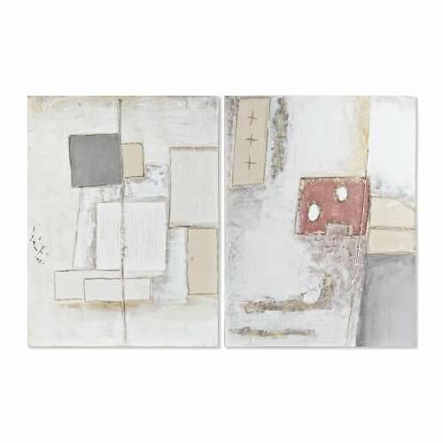 Slika DKD Home Decor 90 x 3,7 x 120 cm Apstraktno moderan (2 kom.) Cijena