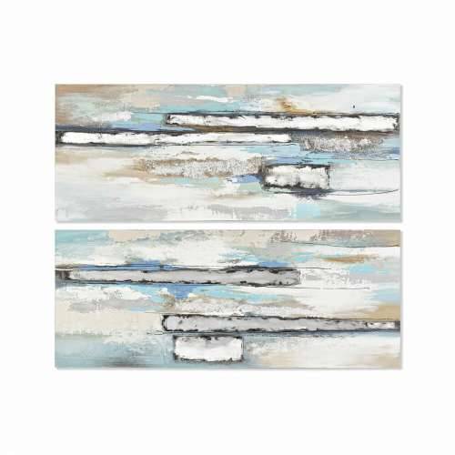 Slika DKD Home Decor 150 x 3 x 60 cm Apstraktno moderan (2 kom.) Cijena