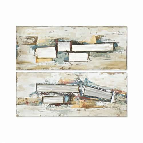 Slika DKD Home Decor 150 x 3 x 60 cm Apstraktno Loft (2 kom.) Cijena