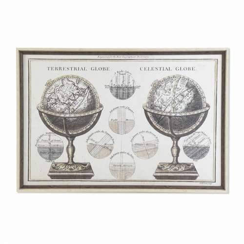 Slika DKD Home Decor Karta Svijeta (95 x 3 x 65 cm) Cijena
