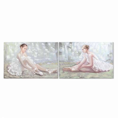 Slika DKD Home Decor 120 x 3 x 80 cm Plesačica Klasičnog Plesa tradicionalan (2 kom.) Cijena