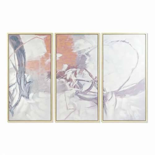 Set od tri slike DKD Home Decor 180 x 4 x 120 cm Apstraktno gradski Cijena