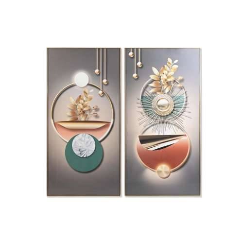 Slika DKD Home Decor 80 x 3 x 160 cm Apstraktno (2 kom.) Cijena