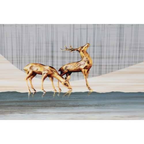 Slika DKD Home Decor 80 x 3 x 160 cm Biljni list (2 kom.) Cijena