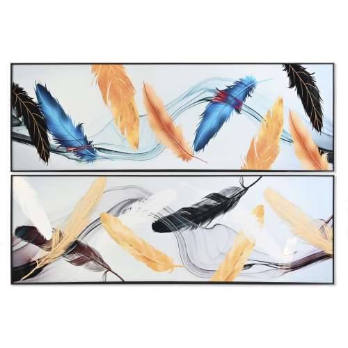 Slika DKD Home Decor Perje 180 x 3 x 60 cm (2 kom.) Cijena