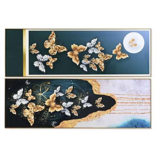 Slika DKD Home Decor 180 x 3 x 60 cm Leptiri (2 kom.) Cijena