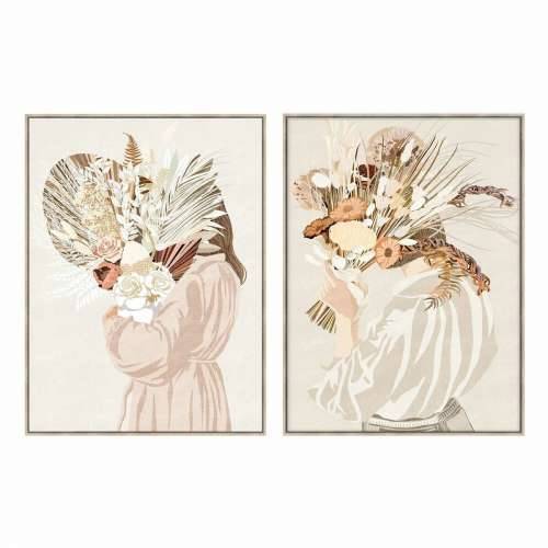 Slika DKD Home Decor 90 x 4 x 120 cm buket gradski (2 kom.) Cijena