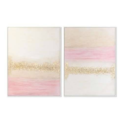 Slika DKD Home Decor Apstraktno moderan 90 x 4 x 120 cm (2 kom.) Cijena