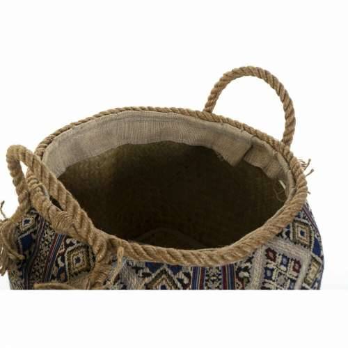 košara DKD Home Decor 30 x 30 x 30 cm Prirodno vlakno Boho (2 kom.) Cijena