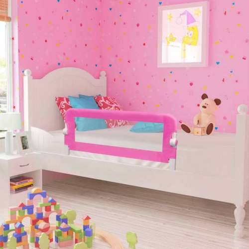 Sigurnosna ogradica za dječji krevet 2 kom ružičasta 102 x 42 cm Cijena