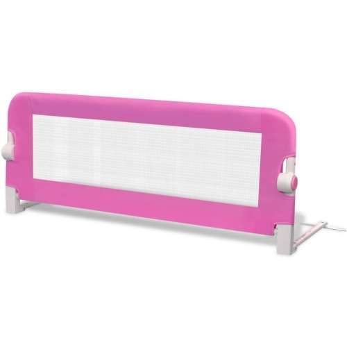 Sigurnosna ogradica za dječji krevet 2 kom ružičasta 102 x 42 cm Cijena