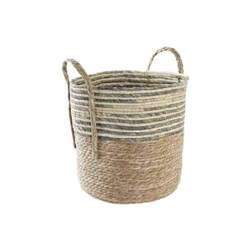 košara DKD Home Decor Vlakna (33 x 33 x 35 cm) (2 kom.) Cijena