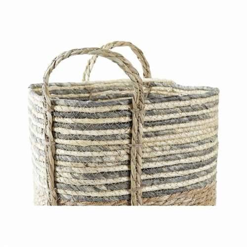 košara DKD Home Decor Vlakna (33 x 33 x 35 cm) (2 kom.) Cijena