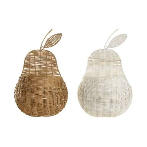 košara DKD Home Decor zidni 55 x 33 x 14 cm Ratan (2 kom.) Cijena